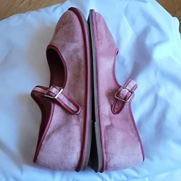 Torrid pink fabric Mary Jane 11 W - Picture 6 of 9